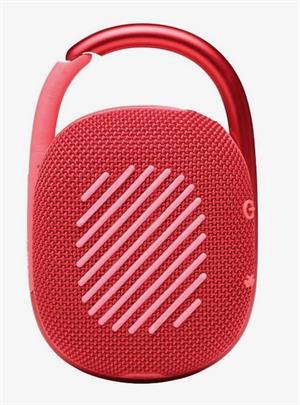 eBookReader JBL Clip 4 Bluetooth højtaler rød bagfra